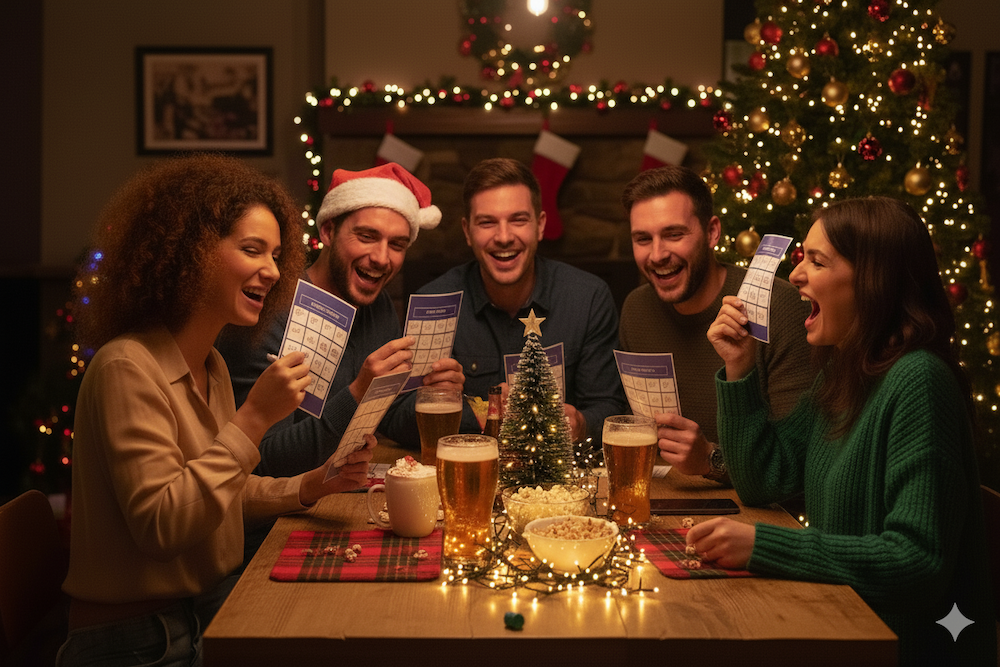 Kerst muziekbingo Kerst muziekbingo